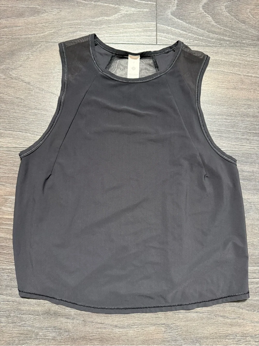 lululemon athletica Black Athletic Tank Top